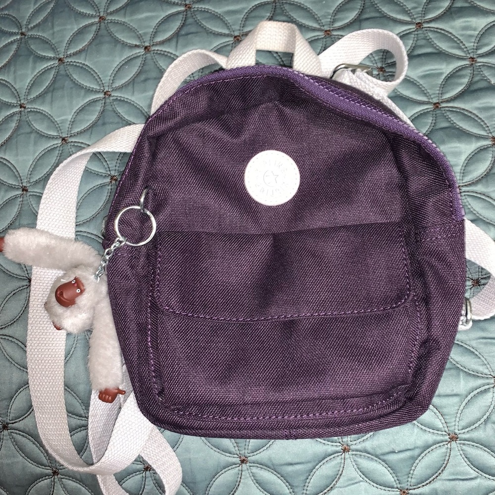 Kipling Purple Mini Backpack